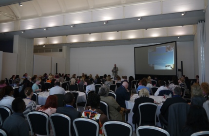 Cygnet Hospital Ealing's Dr Kevin Healey introducing the afternoon session of the conference.
