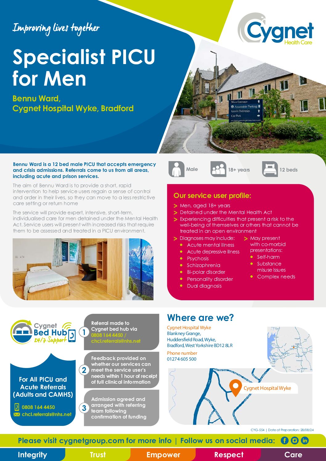 Download the Bennu Ward flyer PDF