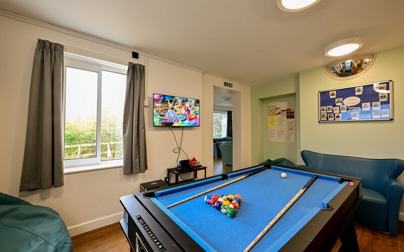 Cygnet Lodge Kewstoke games room