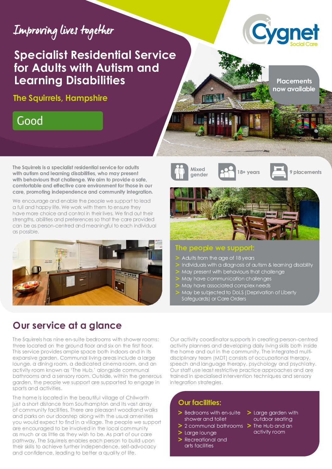 Download The Squirrels flyer PDF