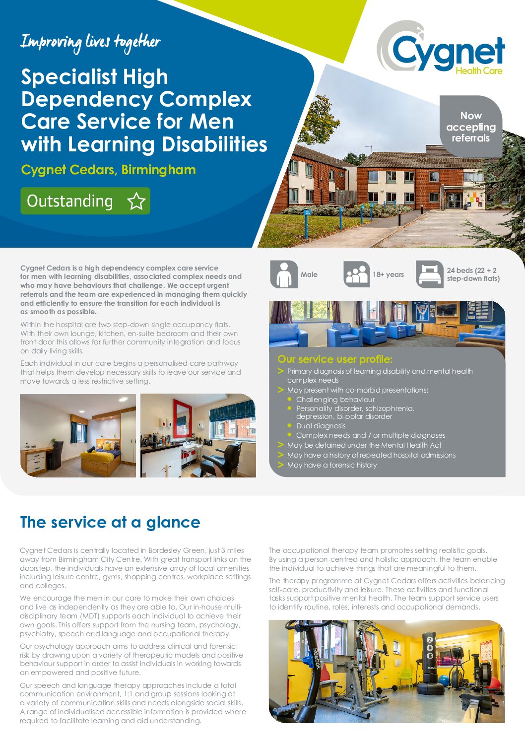 Download the Cygnet Cedars flyer PDF