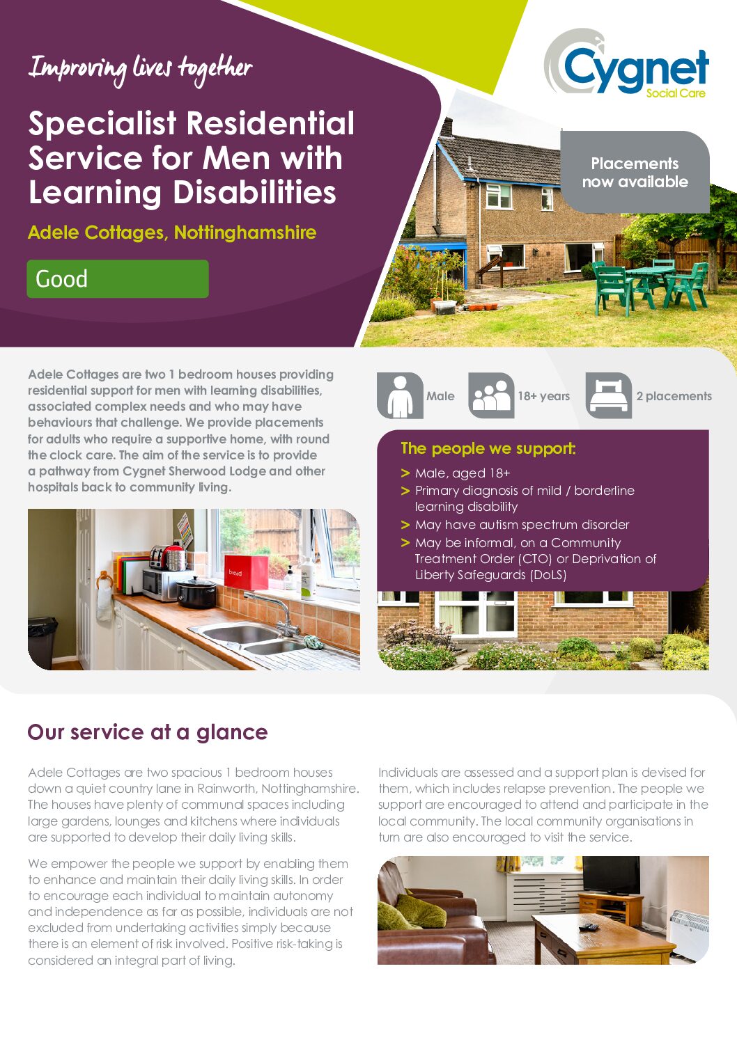 Download the Adele Cottages flyer PDF