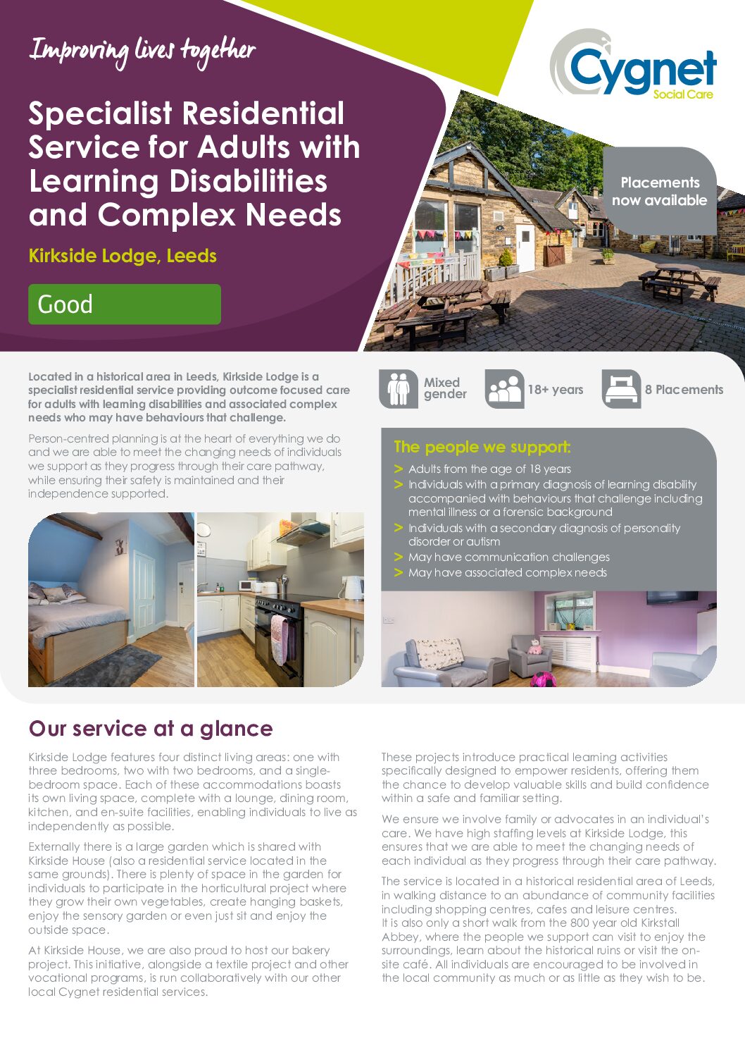 Download the Kirkside Lodge flyer PDF