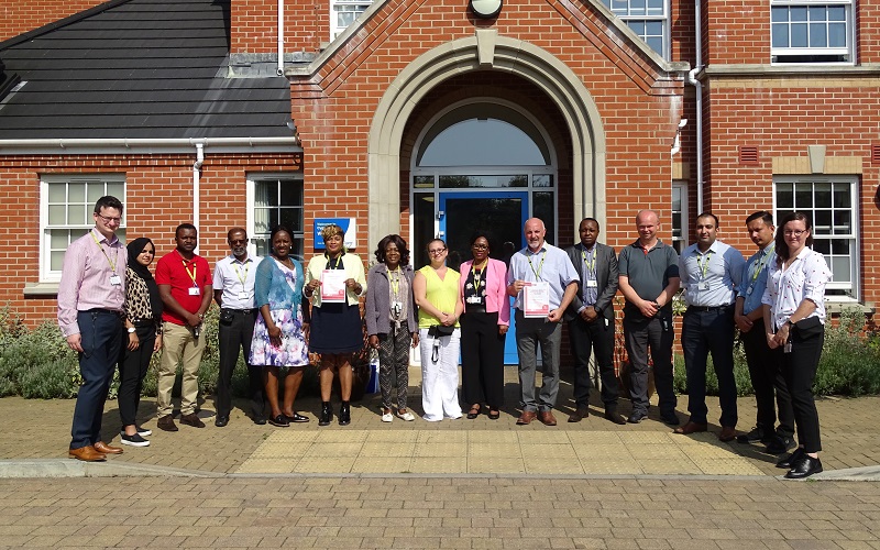 The team at Cygnet Lodge Woking