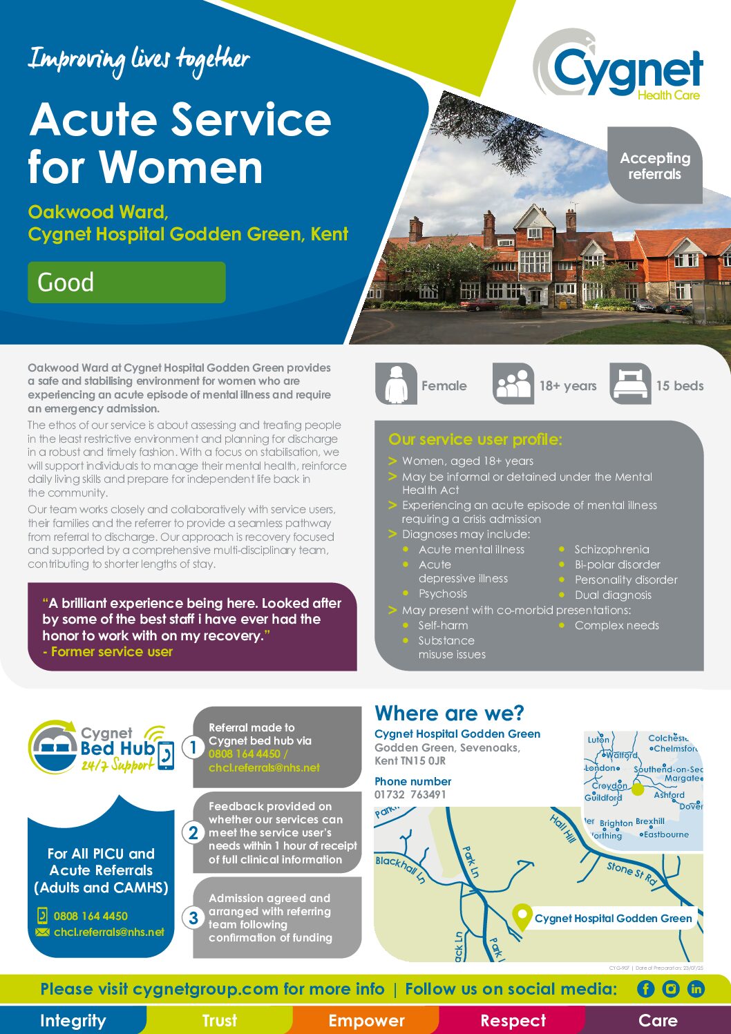 Download the Oakwood Ward flyer PDF