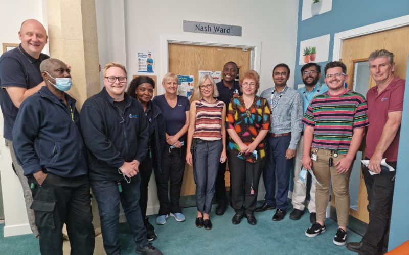 Members of the Nash Ward team