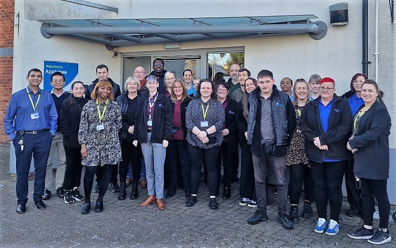 The team at Cygnet Appletree
