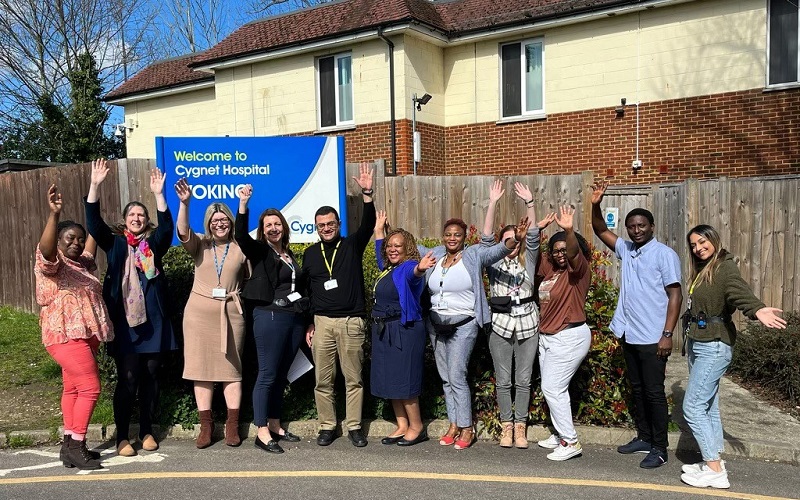 The Cygnet Hospital Woking team