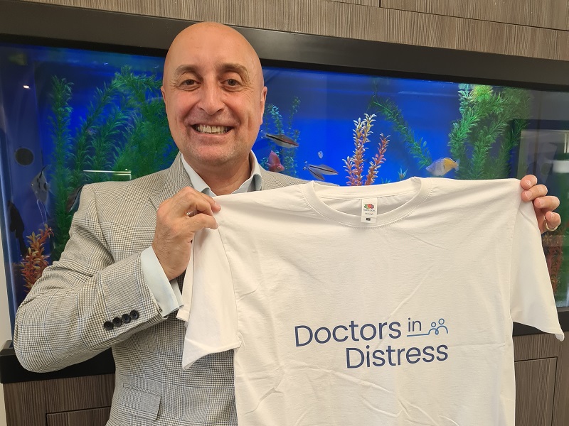 Dr Tony Romero will be leading a team on a charity challenge walk up Yr Wyddfa / Snowdon
