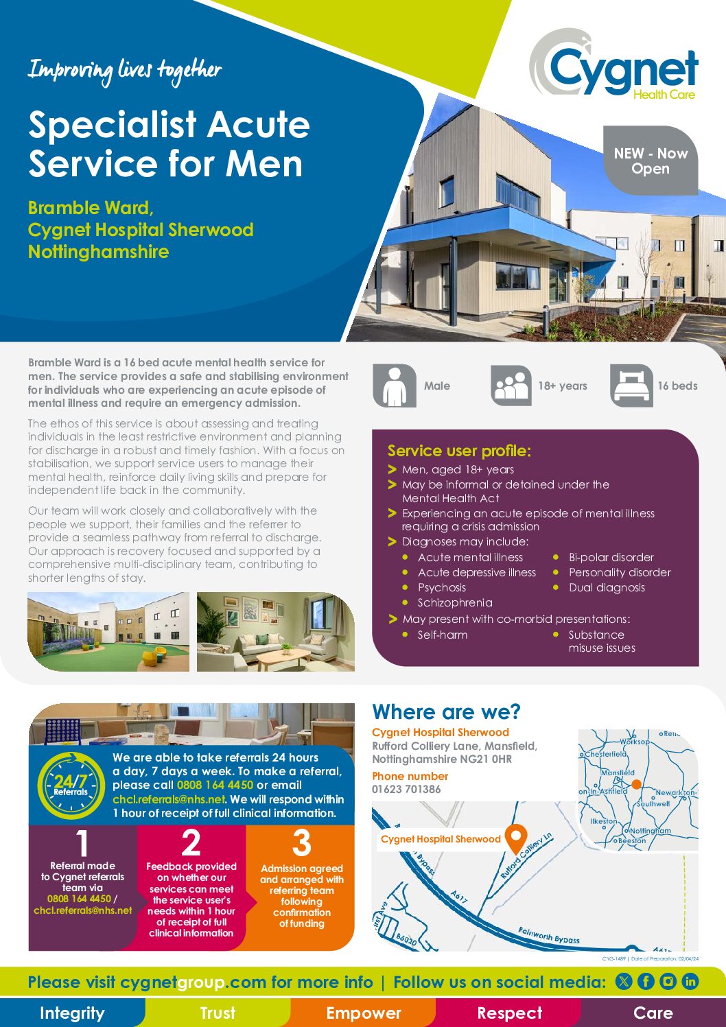 Download the Bramble Ward Flyer PDF