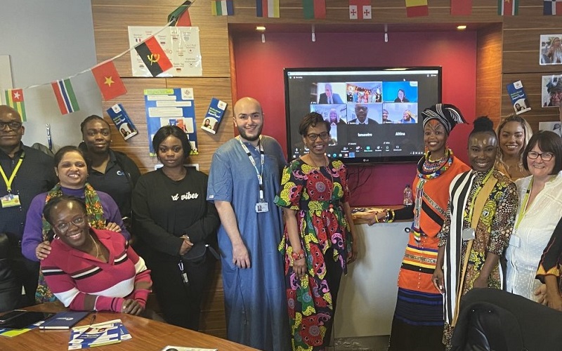 Members of the Multicultural Network at the network's strategy launch