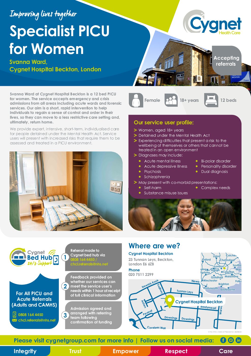 Download the Svanna Ward Flyer PDF