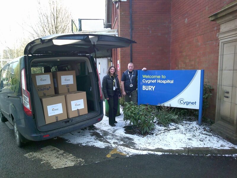 Cygnet Bury Hudson Donating to Barnabus