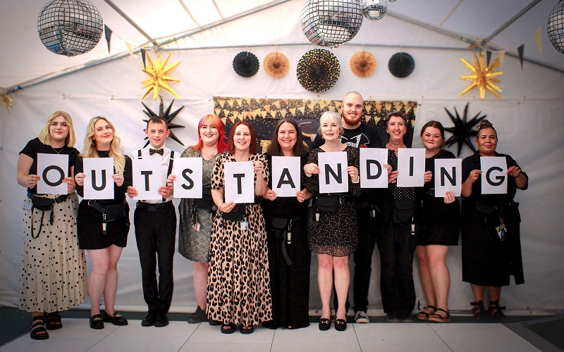 The Outstanding Phoenix School team