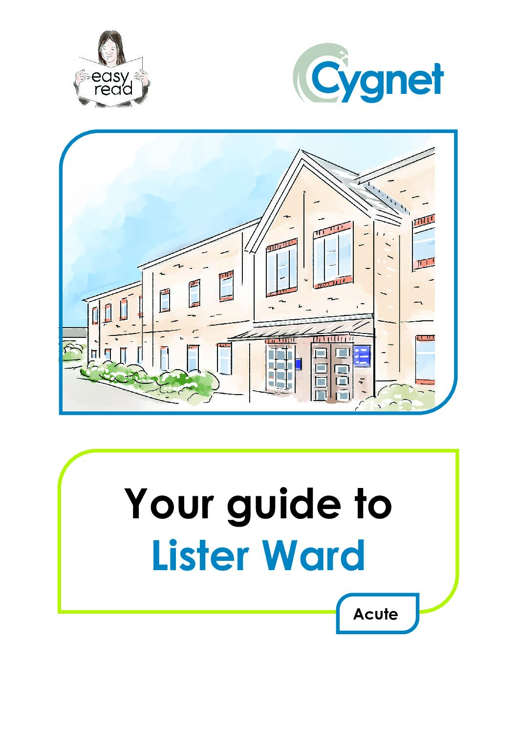 Download Easy Read information for Lister Ward PDF