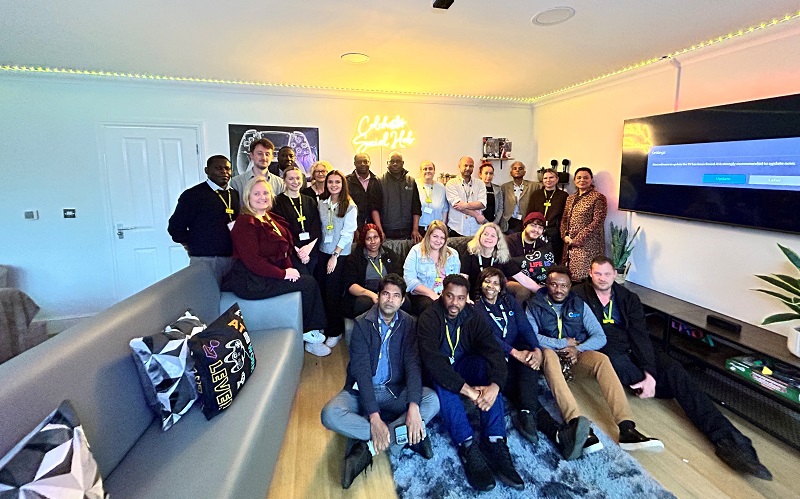 The team in Cygnet Hospital Colchester's new Social Hub