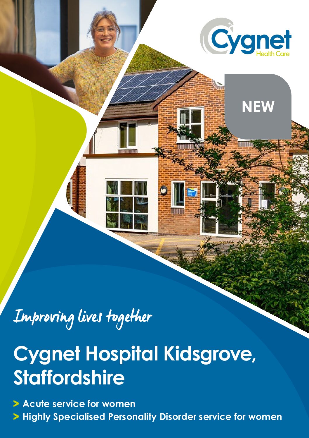 Download Cygnet Hospital Kidsgrove flyer PDF