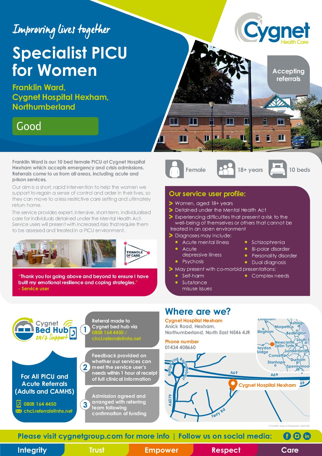 Download the Franklin Ward Flyer PDF