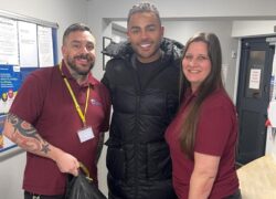 Geordie Shore star Nathan Henry at Cygnet Victoria House