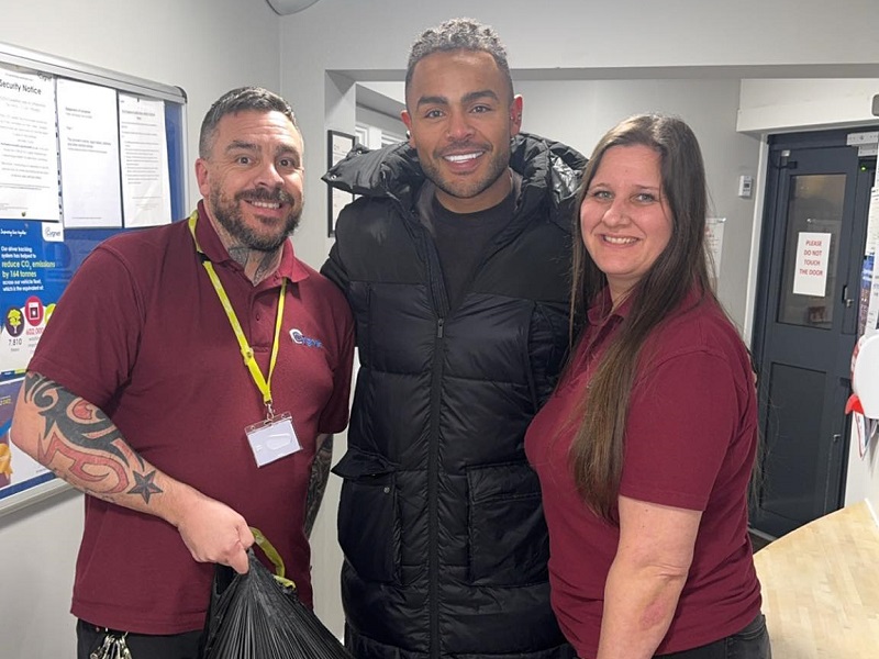 Geordie Shore star Nathan Henry at Cygnet Victoria House
