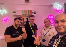 Raf and the team at the Cygnet Hospital Ealing social hub