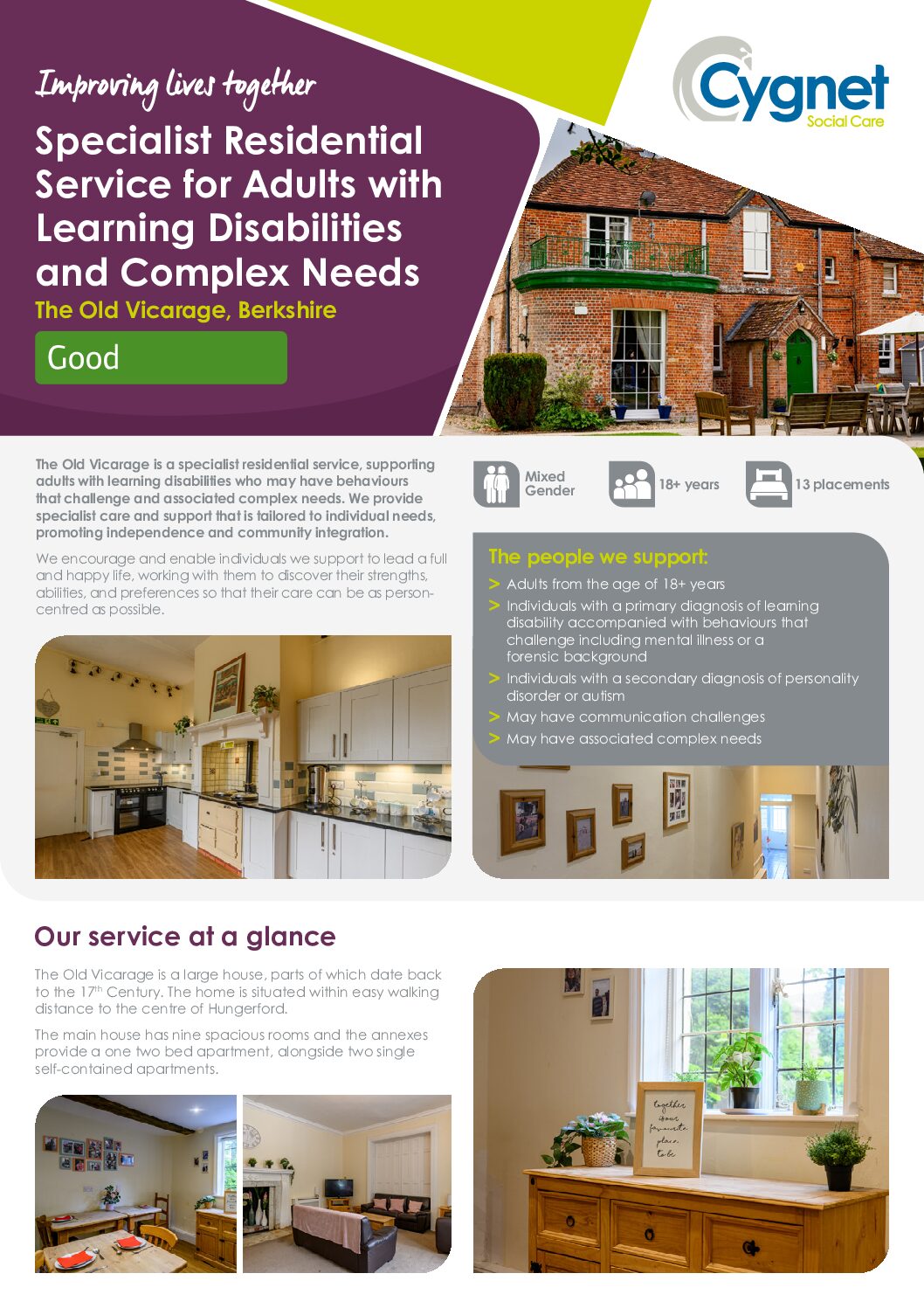 Download The Old Vicarage flyer PDF