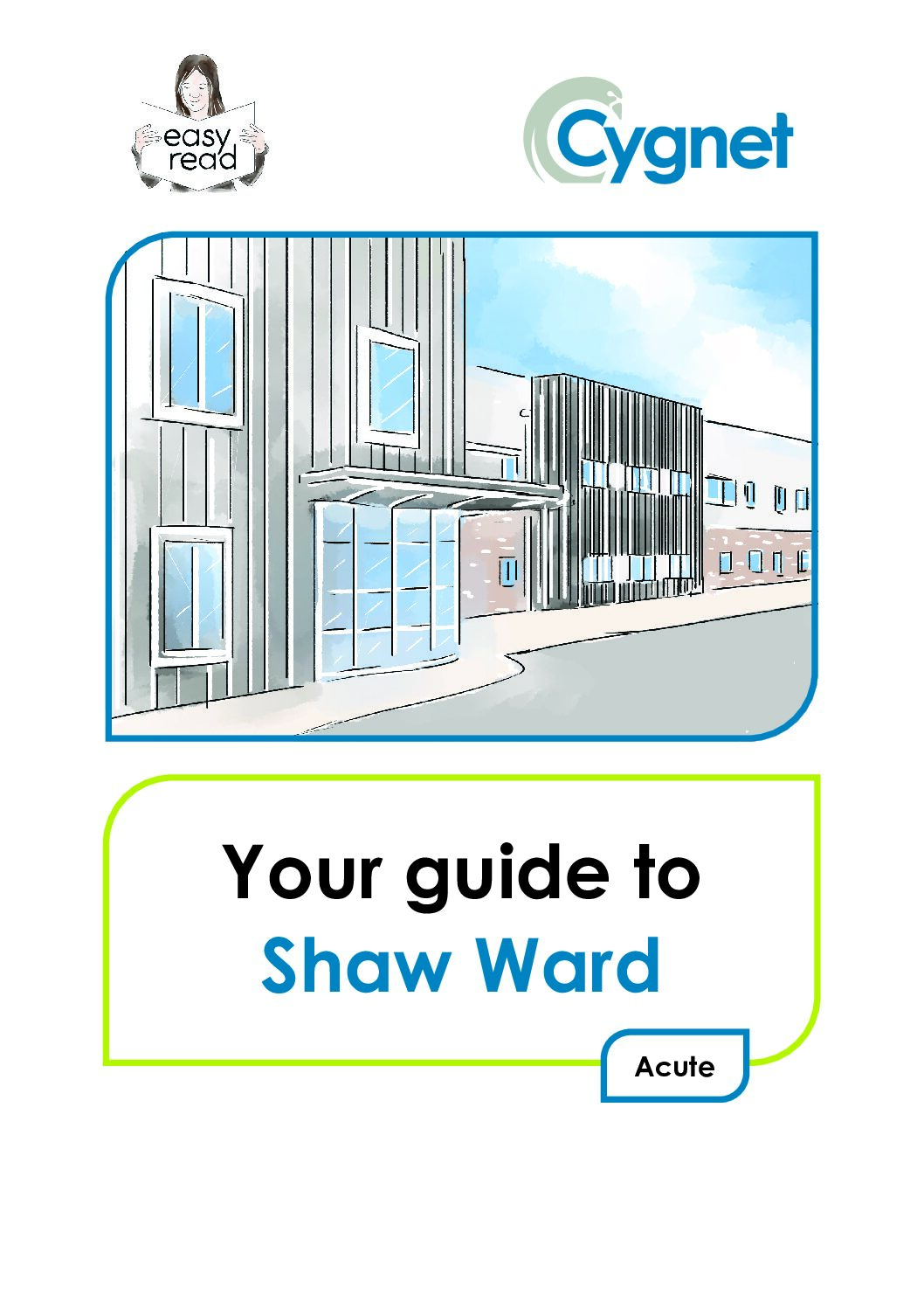 Download Easy Read information for Shaw Ward PDF