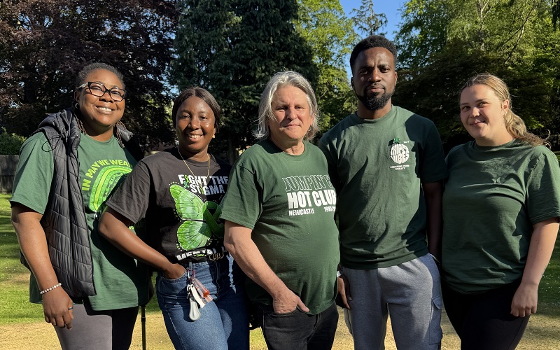 Some of the staff team at Oaklands