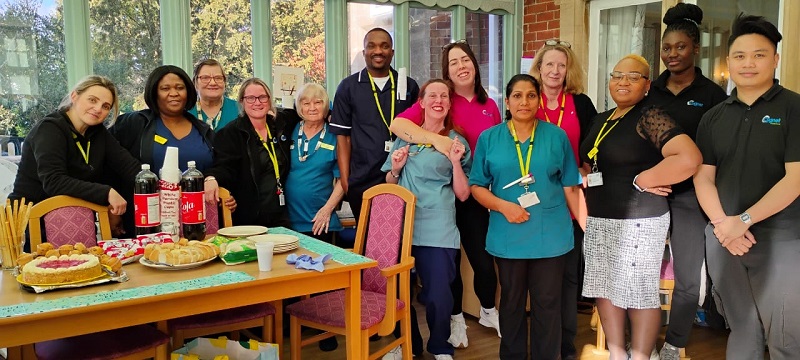 The team at Tupwood Gate Nursing Home