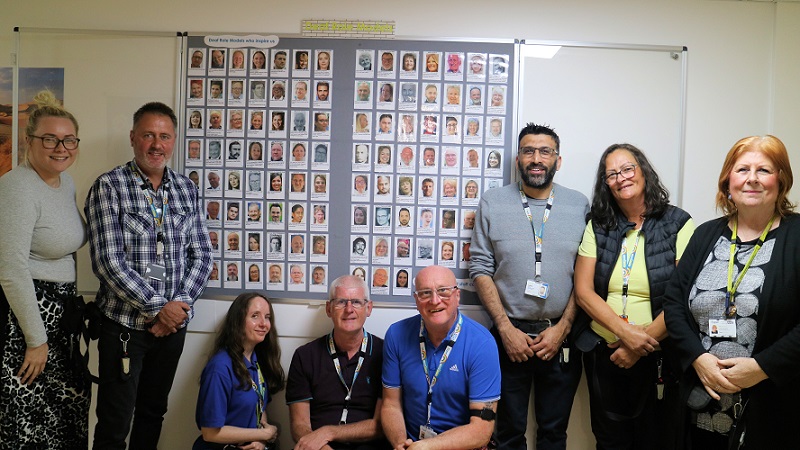 Some of the staff team at Cygnet Bury Dunes
