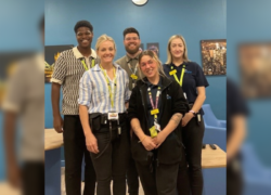 The Litchurch team at Cygnet Hospital Derby