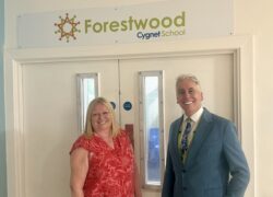 Rachel Rix, our new Head of Education, and Stephen Firn, CEO of Healthcare