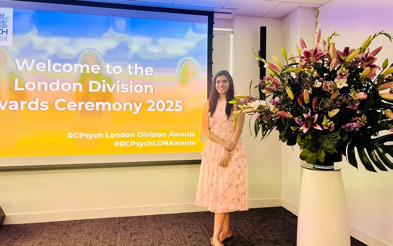 Dr Jhansi Seekolu at the awards