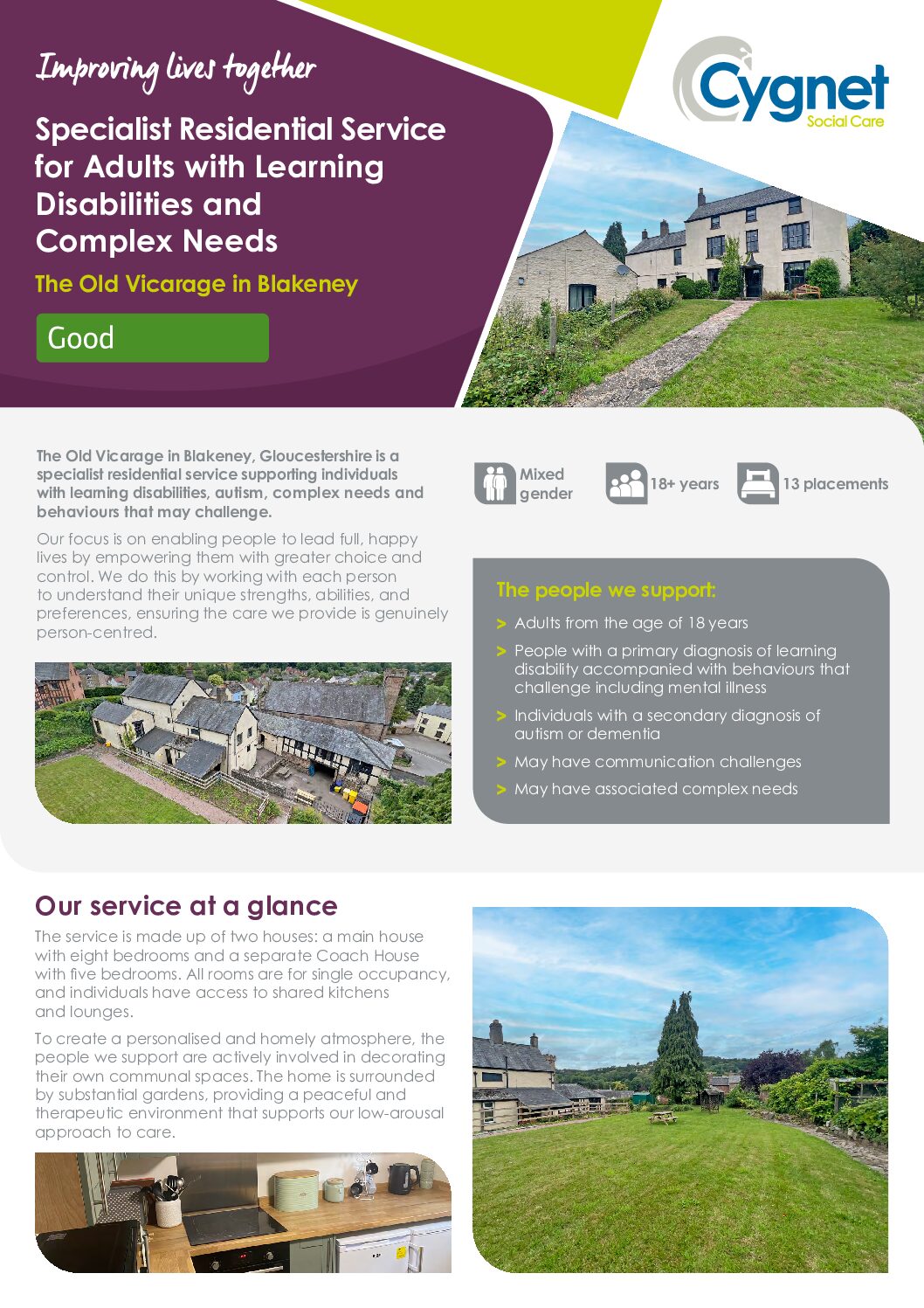 Download the Old Vicarage in Blakeney flyer PDF