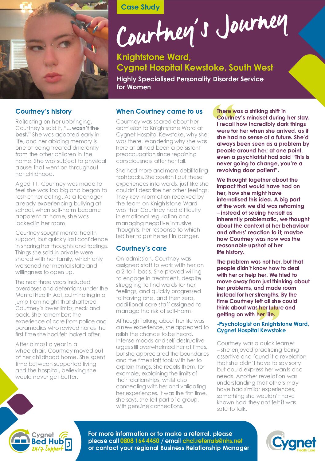 Download Courtney’s Journey PDF