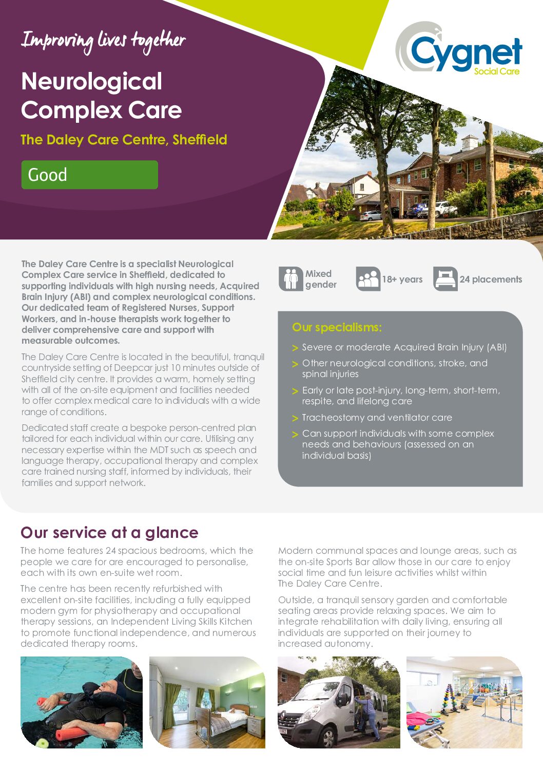 Download the Daley Care Centre flyer PDF